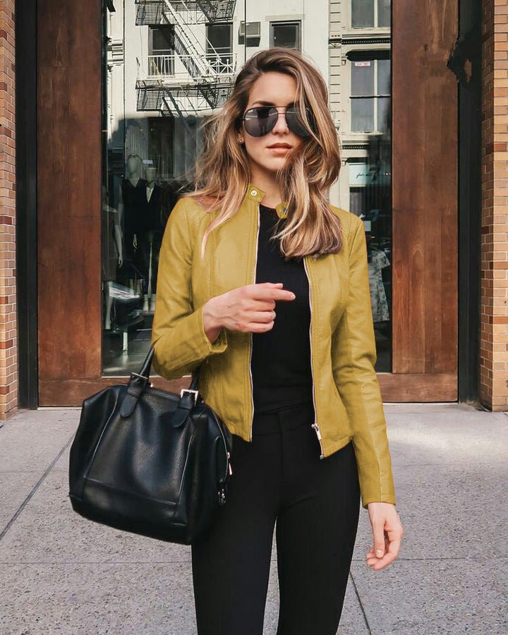 Roxy | Slim Fit Eco-leather Jacket