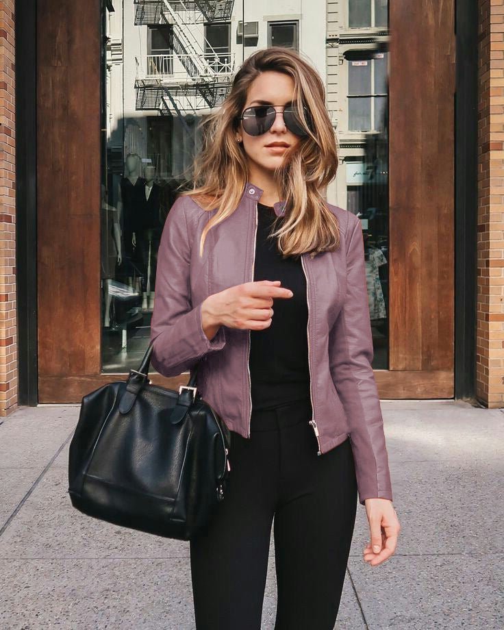Roxy | Slim Fit Eco-leather Jacket