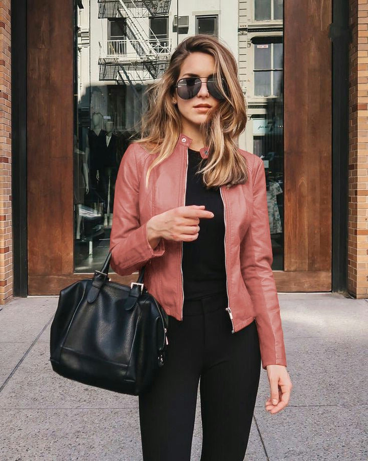Roxy | Slim Fit Eco-leather Jacket