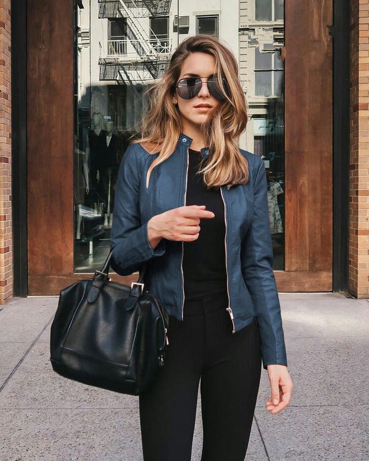 Roxy | Slim Fit Eco-leather Jacket