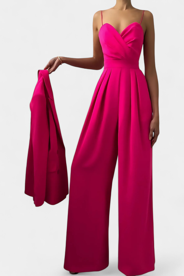 Romily Mono Sexy with Straps and Wide Legs Elegant