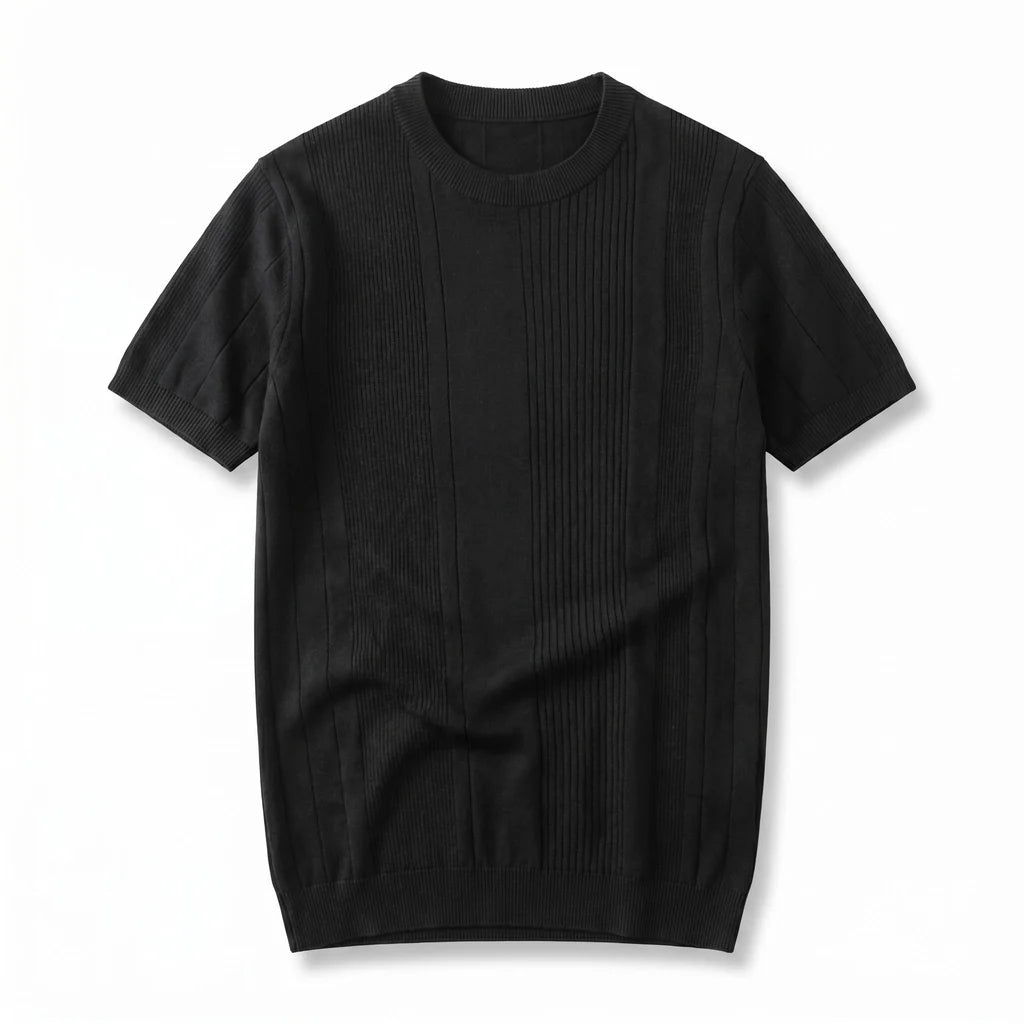 Sayer™ | Men's Ribbed Knit T-Shirt