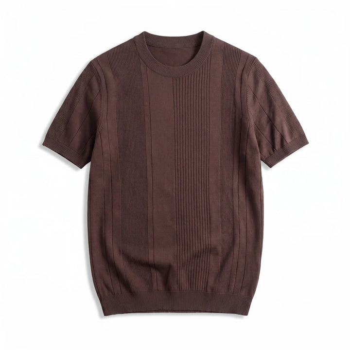 Sayer™ | Men's Ribbed Knit T-Shirt