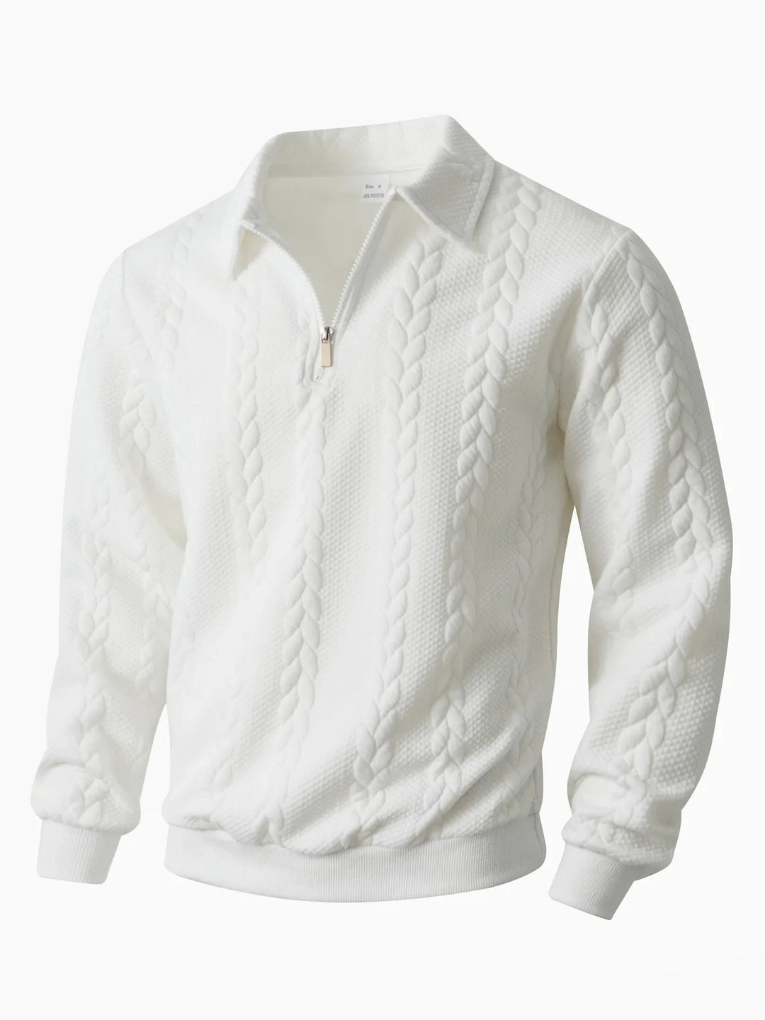 Sherwood™ | Men's Cable Knit Quarter-Zip Sweater
