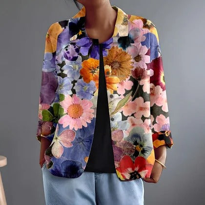 Marguerita | Multicolour Floral Blouse
