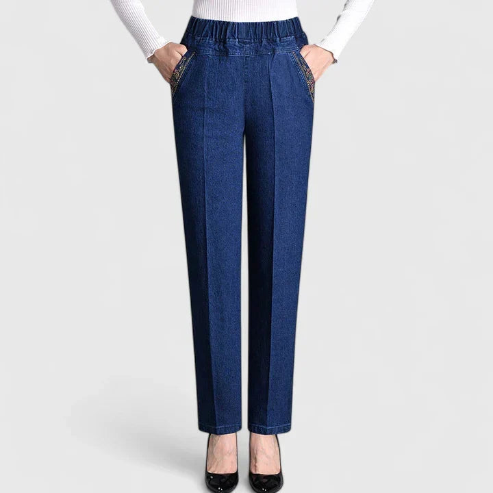 Flora™ | Floral Comfort Trousers