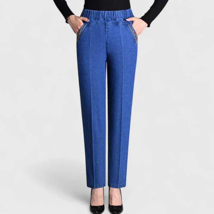 Flora™ | Floral Comfort Trousers
