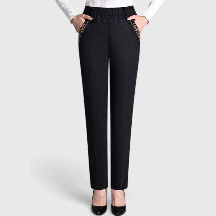 Flora™ | Floral Comfort Trousers