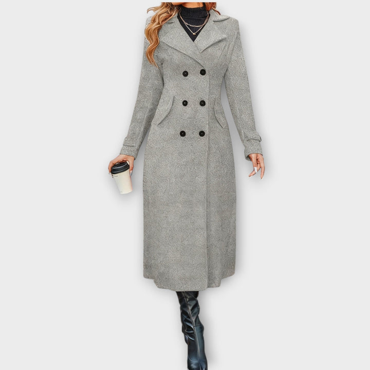 Eleanor | Elegant Longline Winter Coat