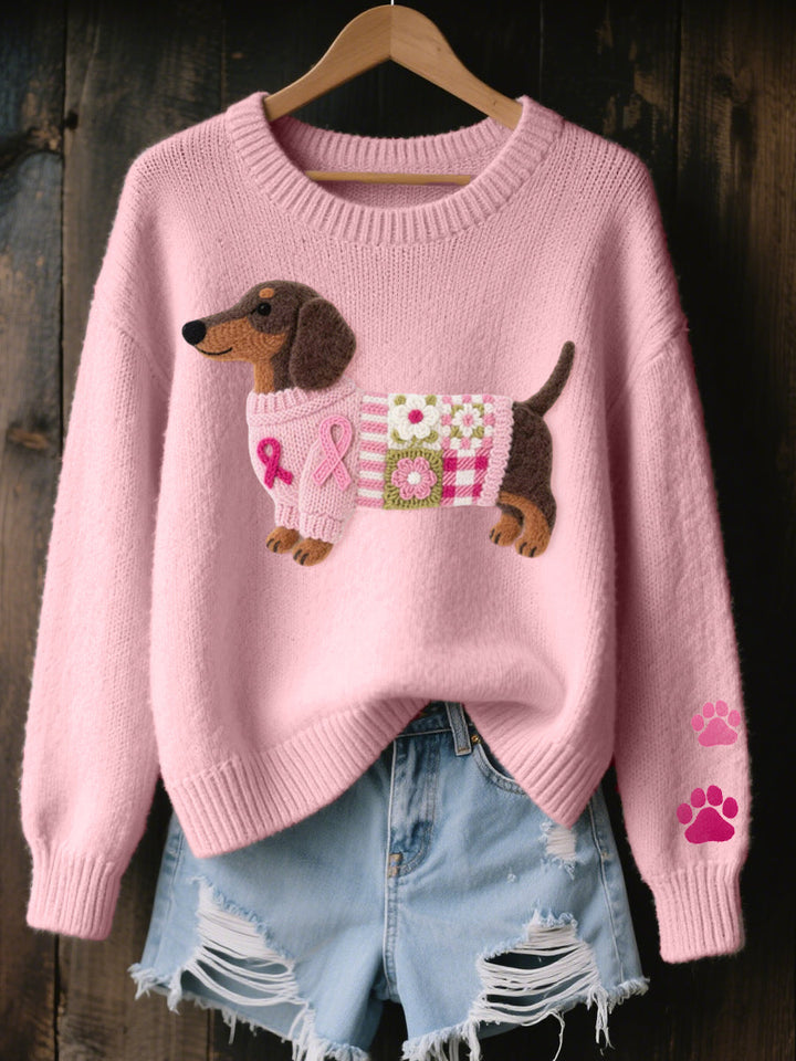 Naoni | Dachshund Knit Jumper