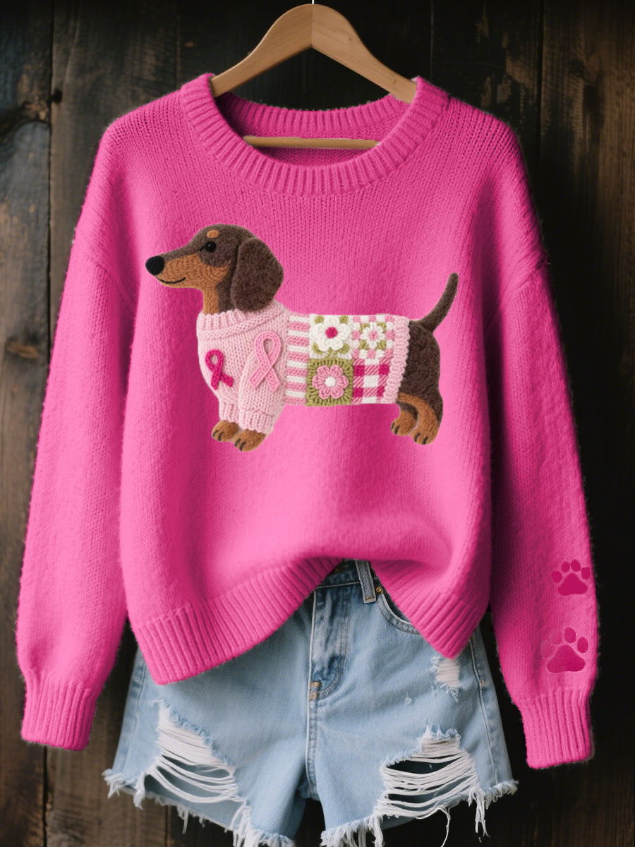Naoni | Dachshund Knit Jumper
