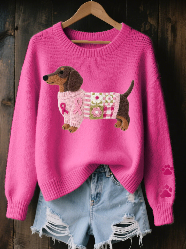 Naoni | Dachshund Knit Jumper