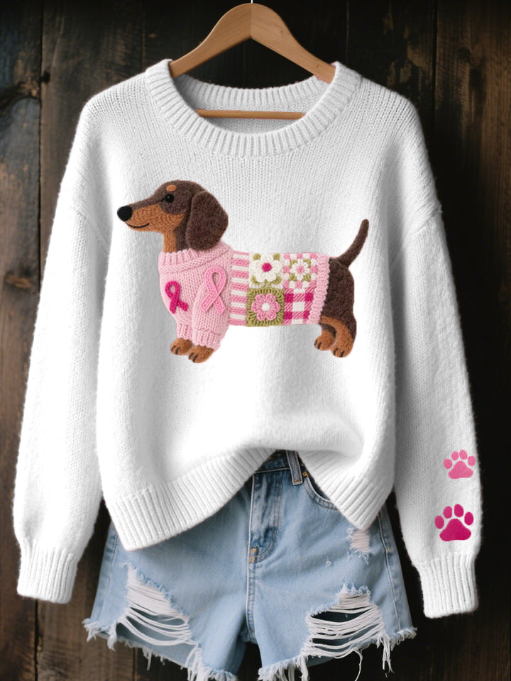 Naoni | Dachshund Knit Jumper