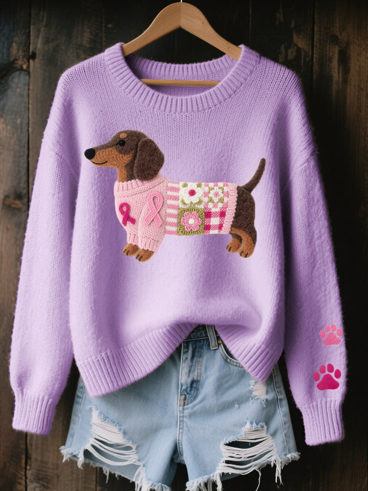 Naoni | Dachshund Knit Jumper