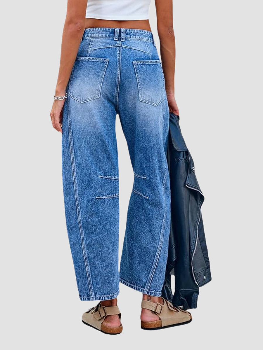 Sasha™ | Flared Casual Jeans