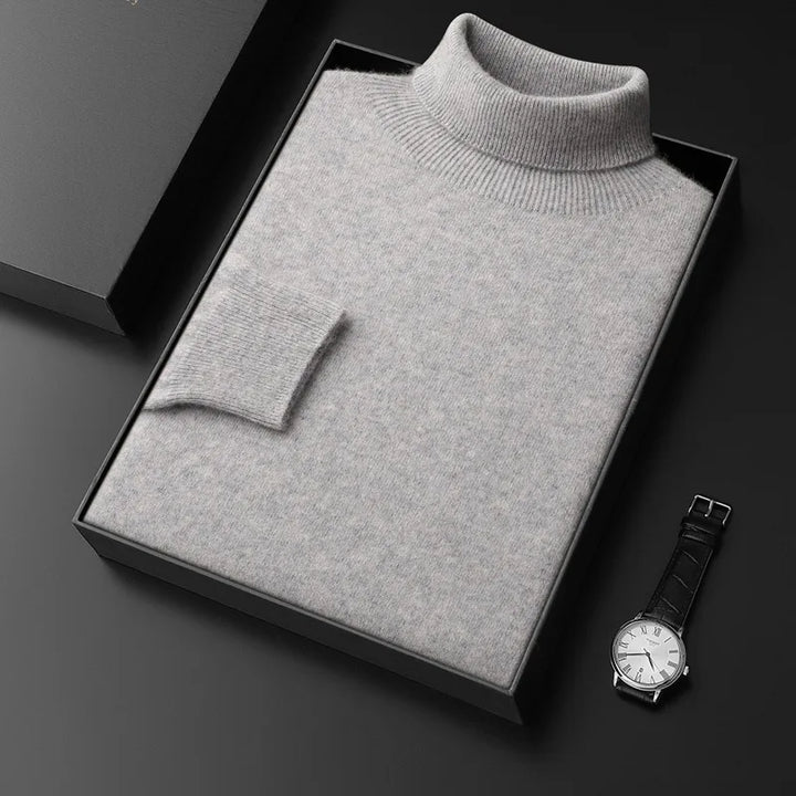 Theodore™ | Men's Cashmere Turtleneck Sweater