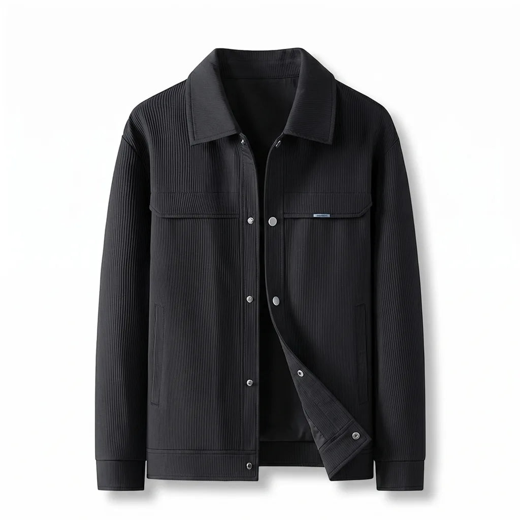 Graham™ | Men's Striped Zip Jacket