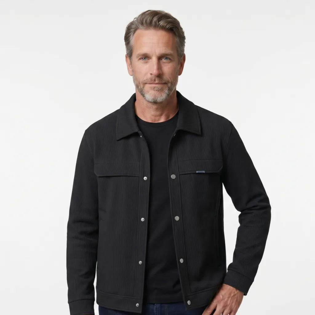 Graham™ | Men's Striped Zip Jacket