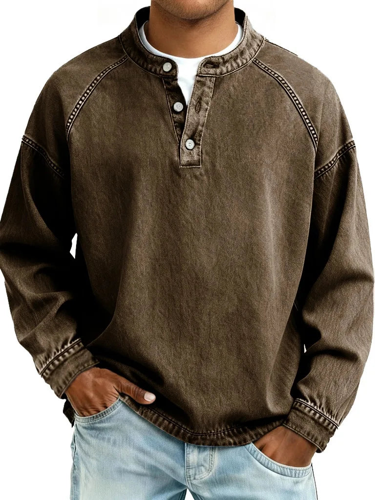 Upton™ | Men's Casual Faded Sweater