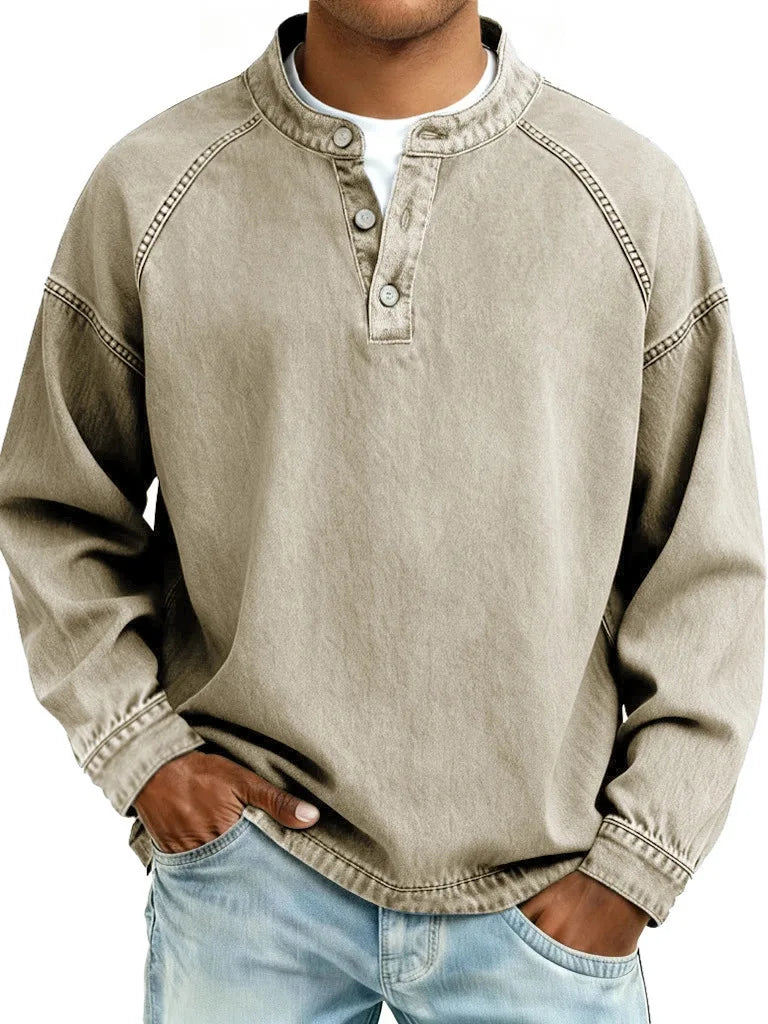 Thaddeus™ | Men's Casual Faded Sweater