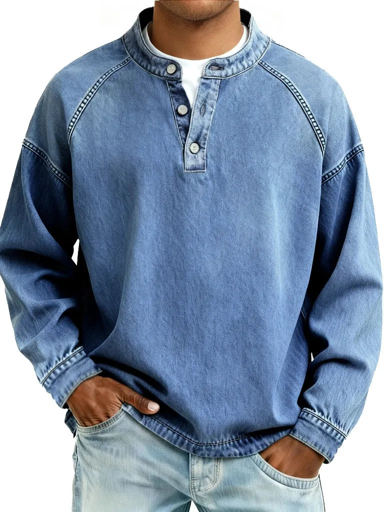 Upton™ | Men's Casual Faded Sweater