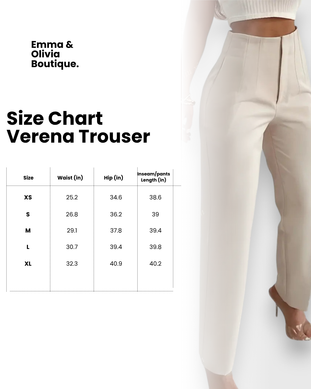 Verena™ | High-Waisted Trousers