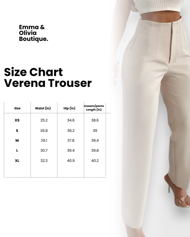 Verena™ | High-Waisted Trousers