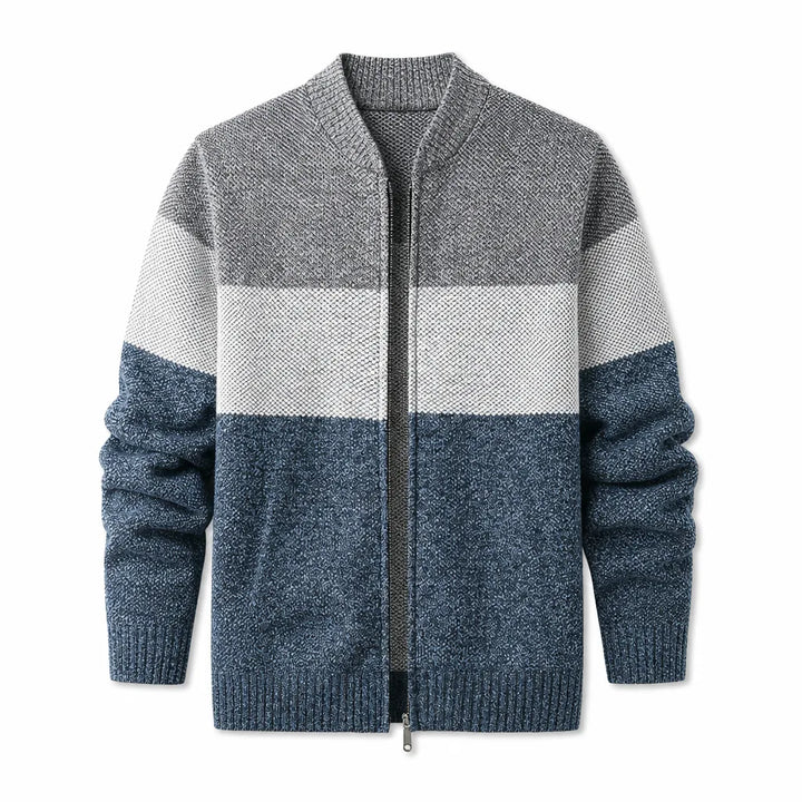 Weston™ | Men's Colourblock Knit Jacket