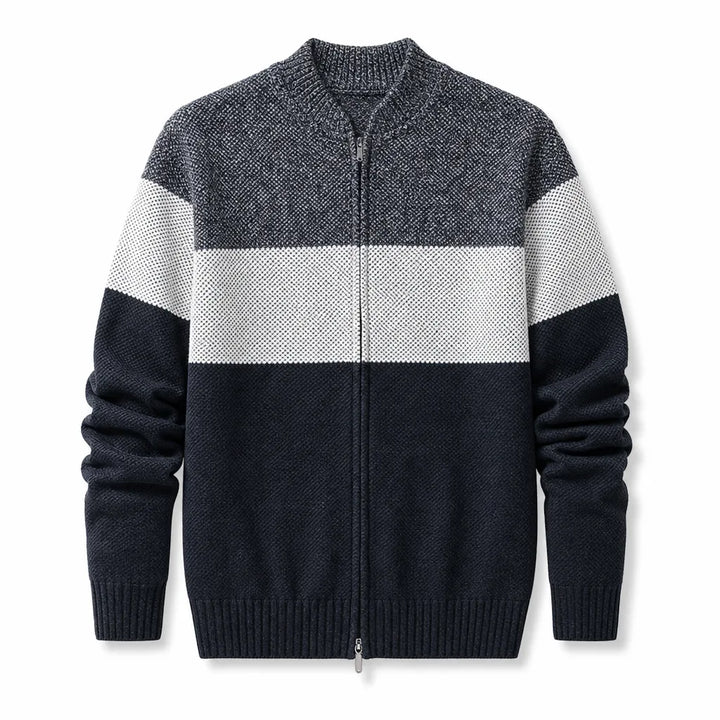 Weston™ | Men's Colourblock Knit Jacket