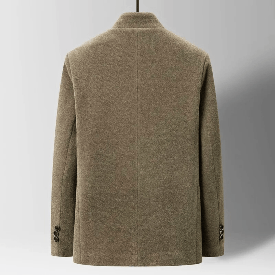 Tijs | Men's Jacket with Standing Collar