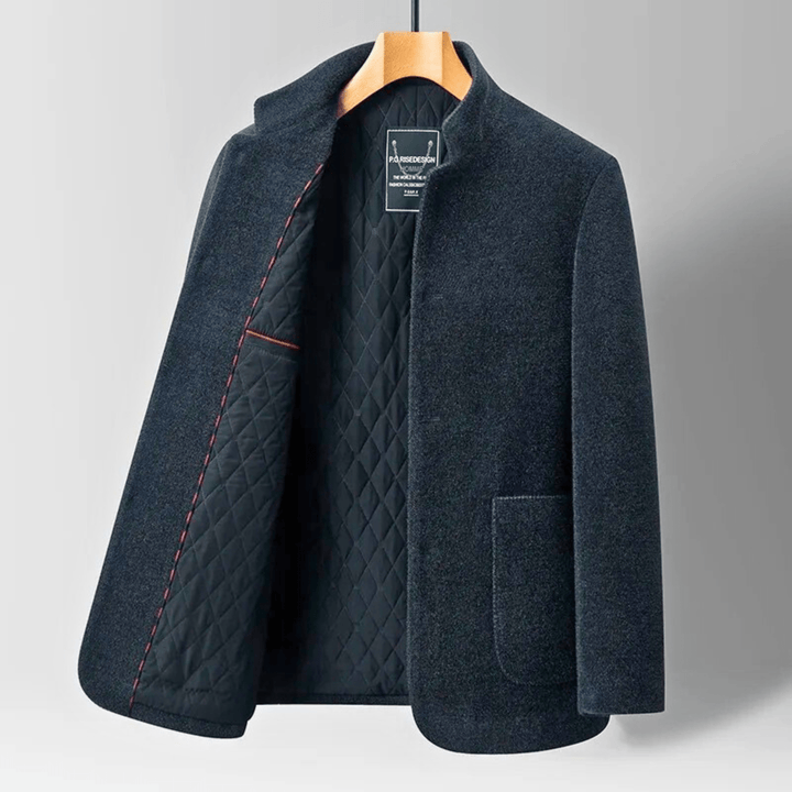 Tijs | Men's Jacket with Standing Collar