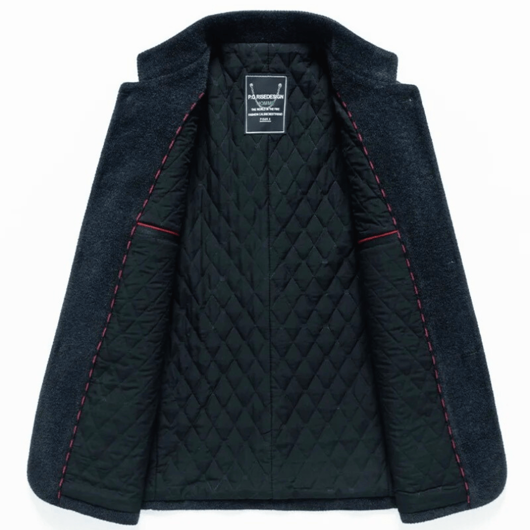 Tijs | Men's Jacket with Standing Collar