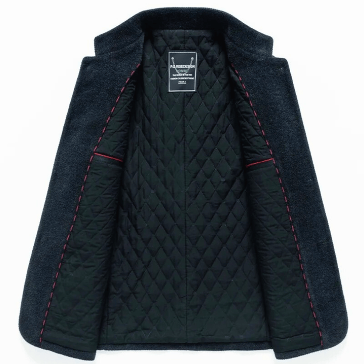 Tijs | Men's Jacket with Standing Collar