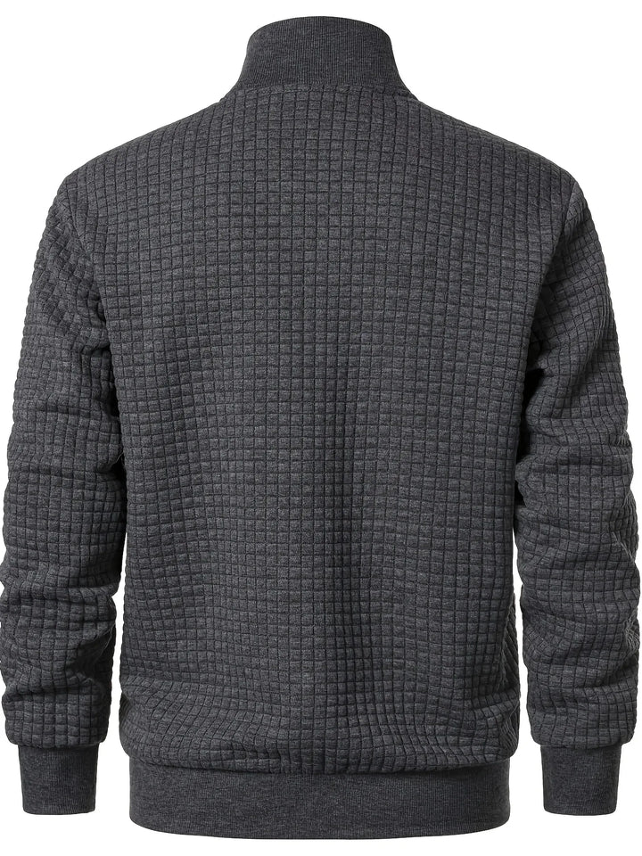 William™ | Men's Quilted Stand Collar Jacket