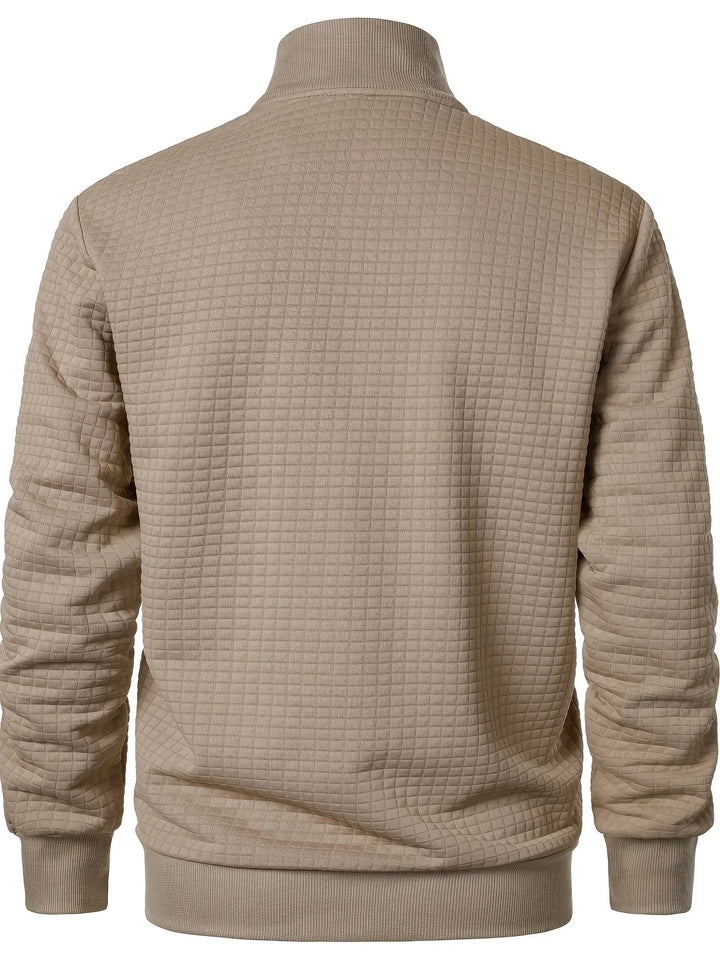 William™ | Men's Quilted Stand Collar Jacket