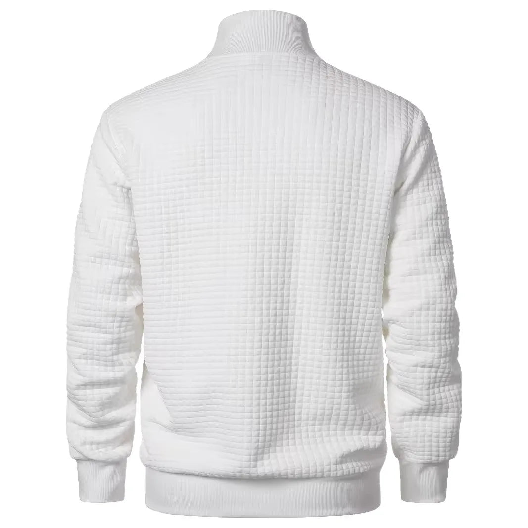 William™ | Men's Quilted Stand Collar Jacket