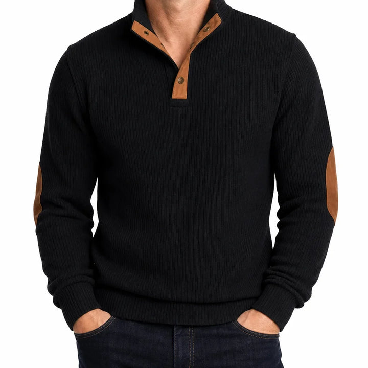 Wyler™ | Men's Buttoned Knit Sweater