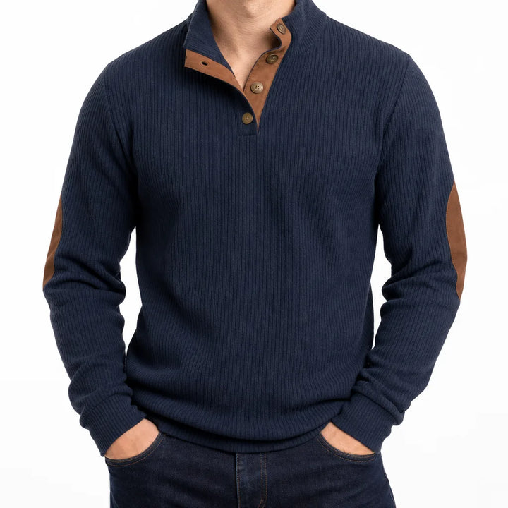 Wyler™ | Men's Buttoned Knit Sweater
