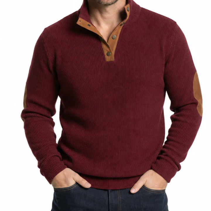 Wyler™ | Men's Buttoned Knit Sweater