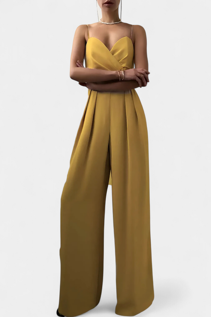 Romily Mono Sexy with Straps and Wide Legs Elegant